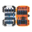 Spyder Mach-Blue 1/4" Hex Shank Mixed Impact Driver Bits 30 Piece Set