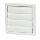 Manrose Flap Vent White 125mm x 125mm