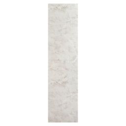 Fibo Marble Wet Wall Panelling Silk White Marble 2400mm x 600mm x 10.2mm