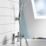 Aqualisa Central Chrome 123mm Deck Mounted Dual Control Manual Shower Mixer Tap