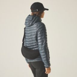 Regatta Hurden Baffled Womens Jacket Dark Storm Size 12