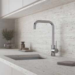 ETAL Trent Single Lever Kitchen Mixer Tap Polished Chrome
