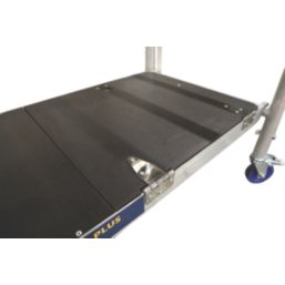 Werner Pro Plus Base Pack Single Depth Aluminium Tower  0.6m x 1.5m x 0.65m