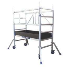 Werner Pro Plus Base Pack Single Depth Aluminium Tower  0.6m x 1.5m x 0.65m