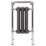 Terma 900mm x 490mm 1217BTU Raw Metal Cast Iron Traditional Towel Radiator