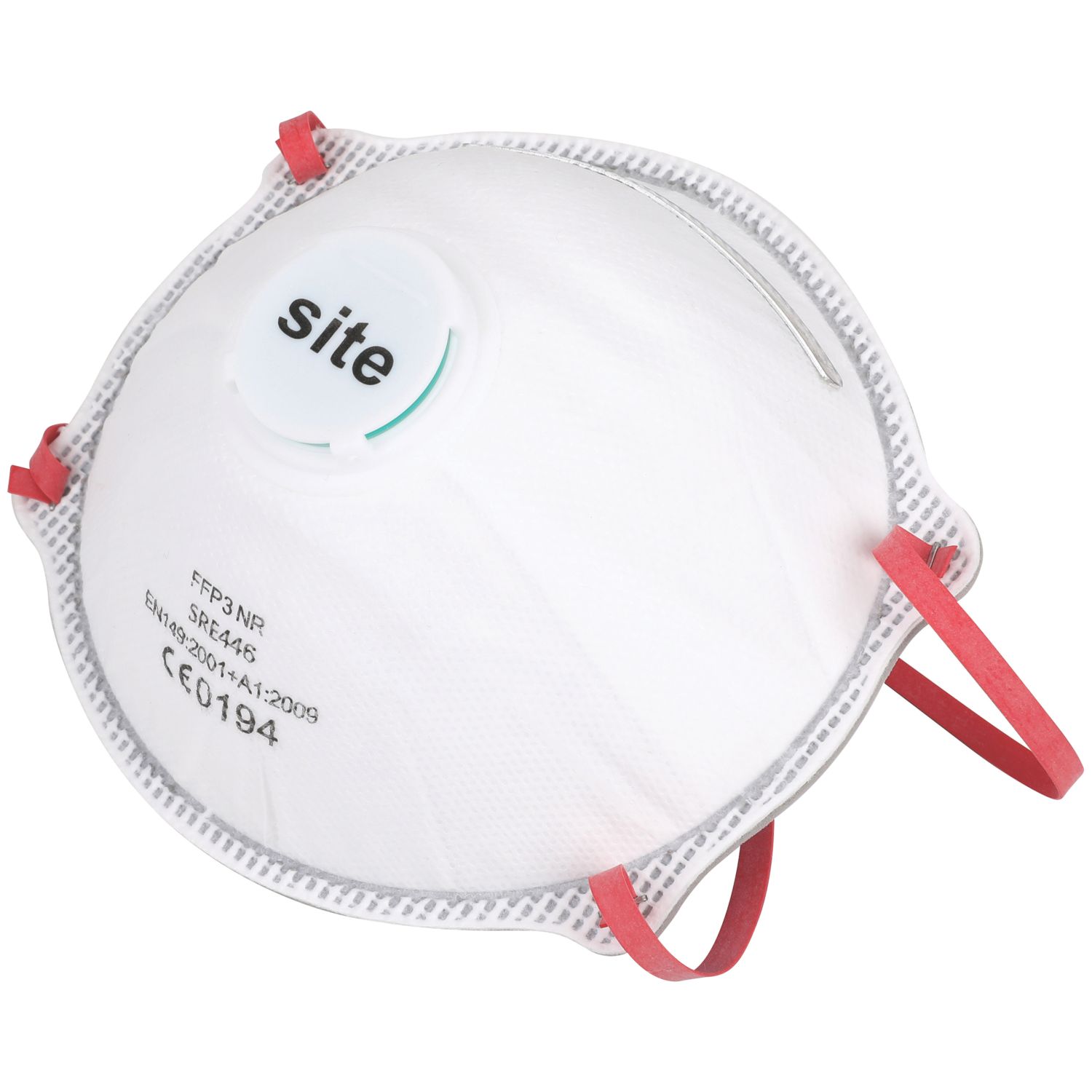Site Moulded Valved Masks P3 5 Pack (595JJ)