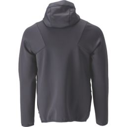 Mascot Customized Zip Thru Fleece Hoodie Navy X Large 44" Chest