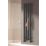 Reina 800mm x 260mm 890BTU Black Flat Designer Towel Radiator