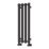 Reina 800mm x 260mm 890BTU Black Flat Designer Towel Radiator