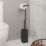 Elland Toilet Brush & Roll Holder Black