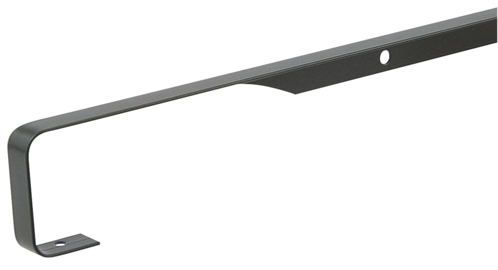 Unika Butt Joint Matt Black 630mm x 40mm