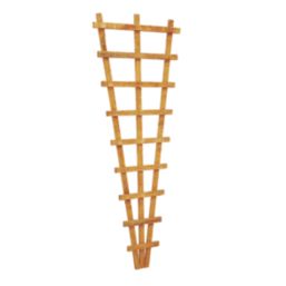 Forest  Softwood Fan Trellis 2' x 6' 6 Pack