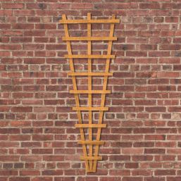 Forest  Softwood Fan Trellis 2' x 6' 6 Pack