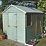 Shire  8' x 6' (Nominal) Apex Shiplap T&G Timber Shed