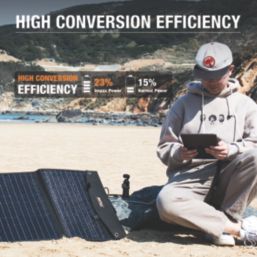 IMPAX Solar 200  200W Portable Folding Solar Panel 18V DC