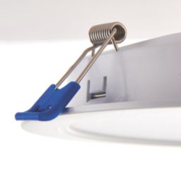 Saxby Circo Fixed  LED Recessed Downlight Matt White 9W 720lm