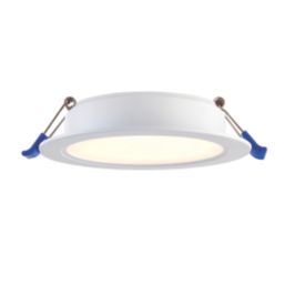 Saxby Circo Fixed  LED Recessed Downlight Matt White 9W 720lm