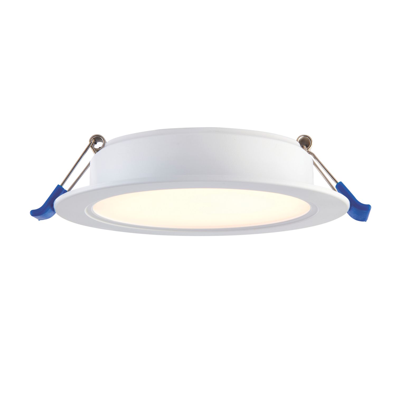 Saxby Circo Fixed LED Recessed Downlight Matt White 9W 720lm (595VX)