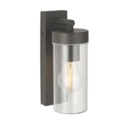Saxby Hayden Outdoor Wall Light Anthracite Grey