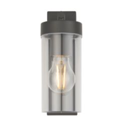 Saxby Hayden Outdoor Wall Light Anthracite Grey