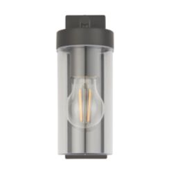 Saxby Hayden Outdoor Wall Light Anthracite Grey
