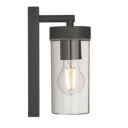 Saxby Hayden Outdoor Wall Light Anthracite Grey