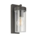 Saxby Hayden Outdoor Wall Light Anthracite Grey