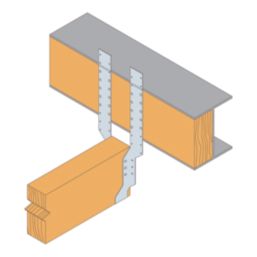 Simpson Strong-Tie Long Leg Joist Hangers 75mm x 463mm 10 Pack