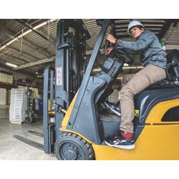 Reebok BB4500 Size 8  Black / Red Water-Resistant  Safety Trainer Boots