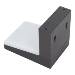 LAP Tomman Outdoor LED Solar Wall Light With PIR Sensor Black 850lm