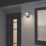 LAP Tomman Outdoor LED Solar Wall Light With PIR Sensor Black 850lm