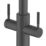 Clearwater Topaz TOP30MB Double Lever Tap with Twin Spray Pull-Out Matt Black