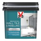 V33 750ml White Satin Tile Paint