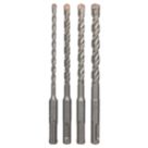 Bosch Plus-3 SDS Plus Shank Masonry Drill Bit Set 4 Pieces