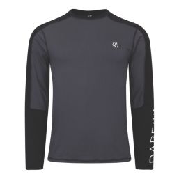 Dare 2B Exchange IV Base Layer T-Shirt & Bottoms Set Black & Ebony Small
