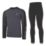 Dare 2B Exchange IV Base Layer T-Shirt & Bottoms Set Black & Ebony Small