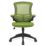 Nautilus Designs Luna Medium Back Task/Operator Chair Green
