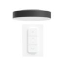 Philips Hue Ambiance Enrave LED Ceiling Light Black 19.2W 1900-2450lm