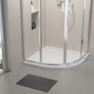 ETAL Pearlstone Matrix Quadrant Shower Tray White 900mm x 900mm x 40mm