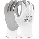 UCI PCN-ECO General Handling Gloves White/Grey Large