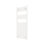 Flomasta  Towel Radiator 1200mm x 500mm White 1815BTU