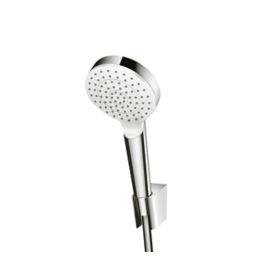 Hansgrohe Crometta Hand Shower Holder Set White/Chrome