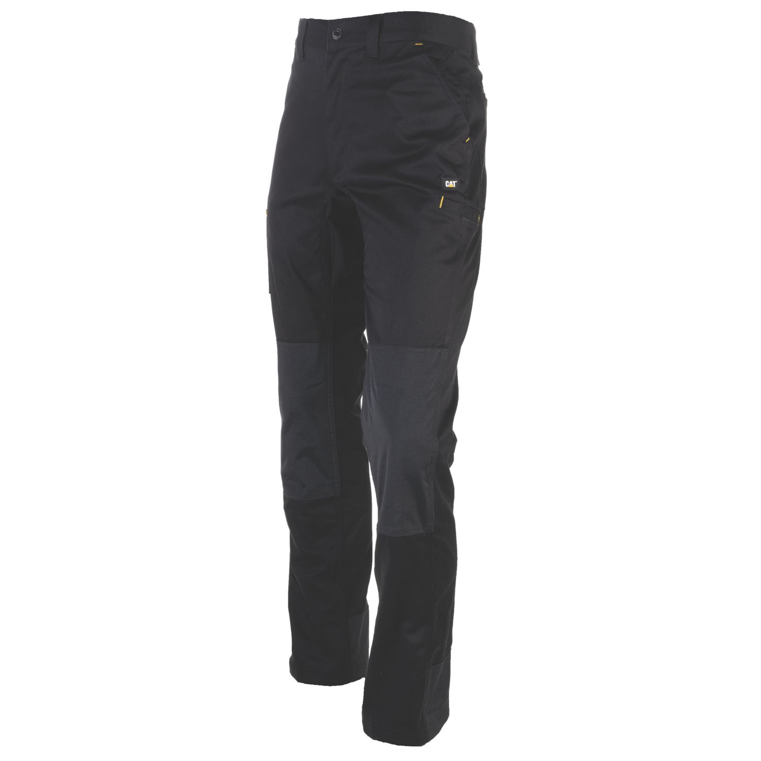 CAT Machine Work Trousers Black 38" W 32" L (596VT)