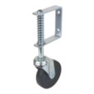 GateMate Medium Duty Gate Wheel 100mm Silver