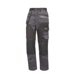 Site Kirksey Work Trousers Grey / Black 28" W 30" L