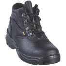 Site Slate Chukka Size 9  Black  Steel Toe Cap Safety Boots