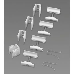 Acova 300mm x 1042mm 3145BTU White Horizontal 4 Column Radiator