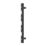 Flomasta Cantilever 800mm x 400mm 1017BTU Black Vertical Designer Radiator