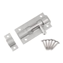 Smith & Locke Gate Bolt Silver 76mm