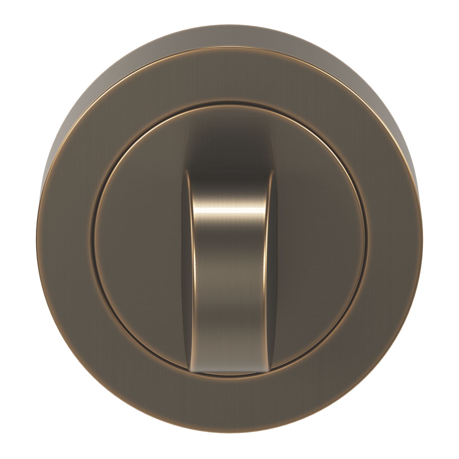 Smith & Locke Lormel Standard WC Thumbturn Set Antique Brass 50mm (597FK)